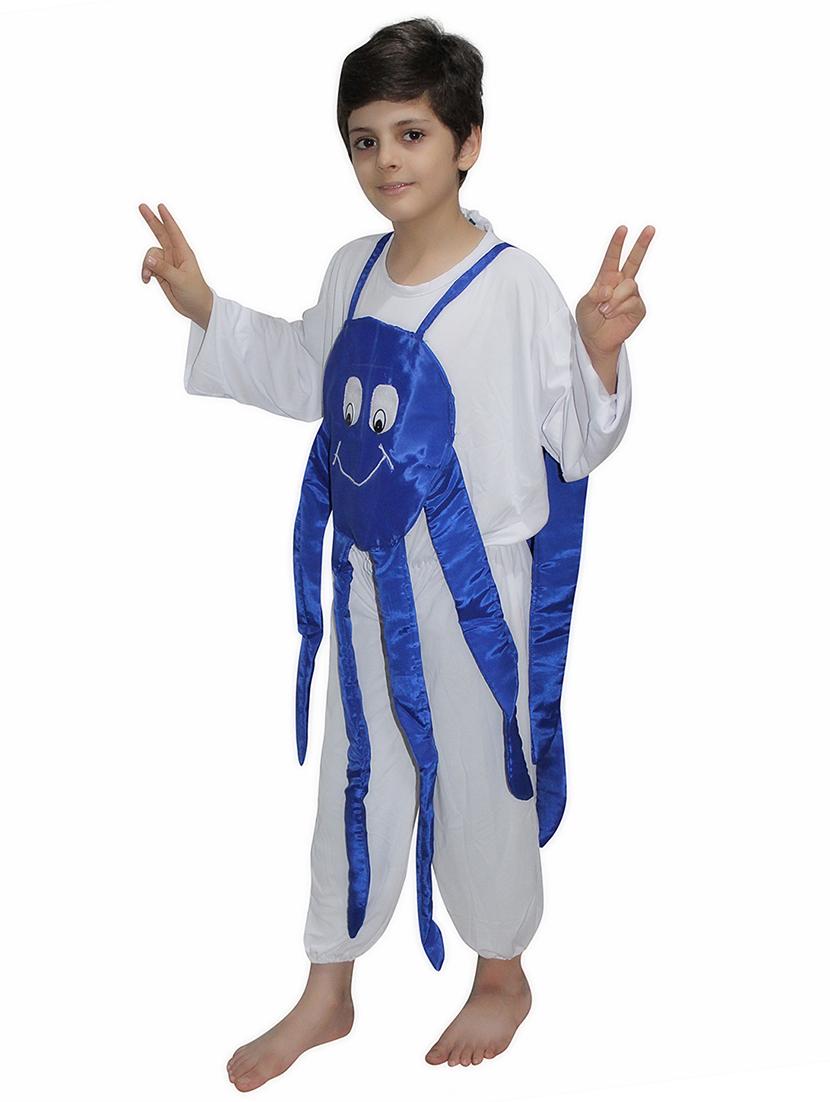 blue polyester octopus costume - 15755576 - Zoom Image - 2