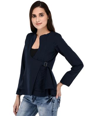 buckle front layered shrug - 15755669 - Standard Image - 2