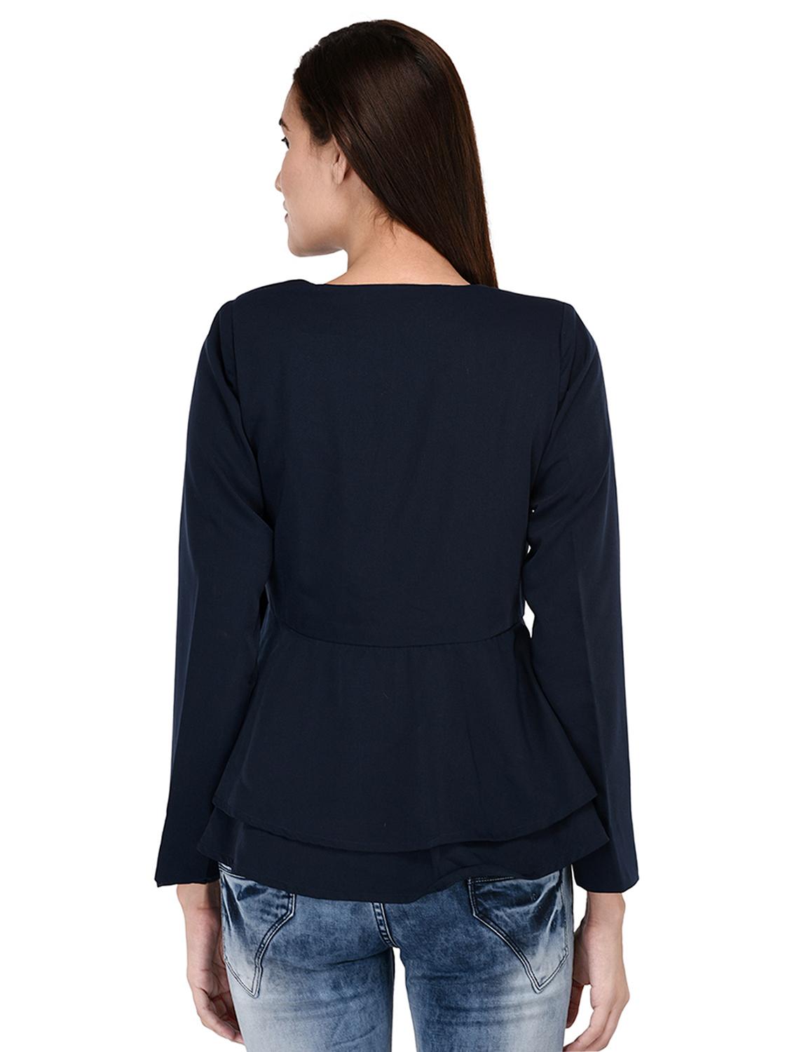 buckle front layered shrug - 15755669 - Zoom Image - 3