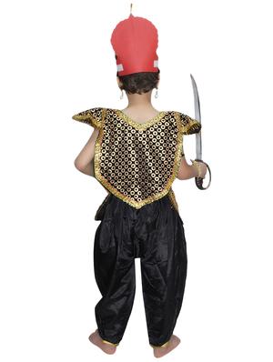 black polyester ravana costume - 15756135 - Standard Image - 3