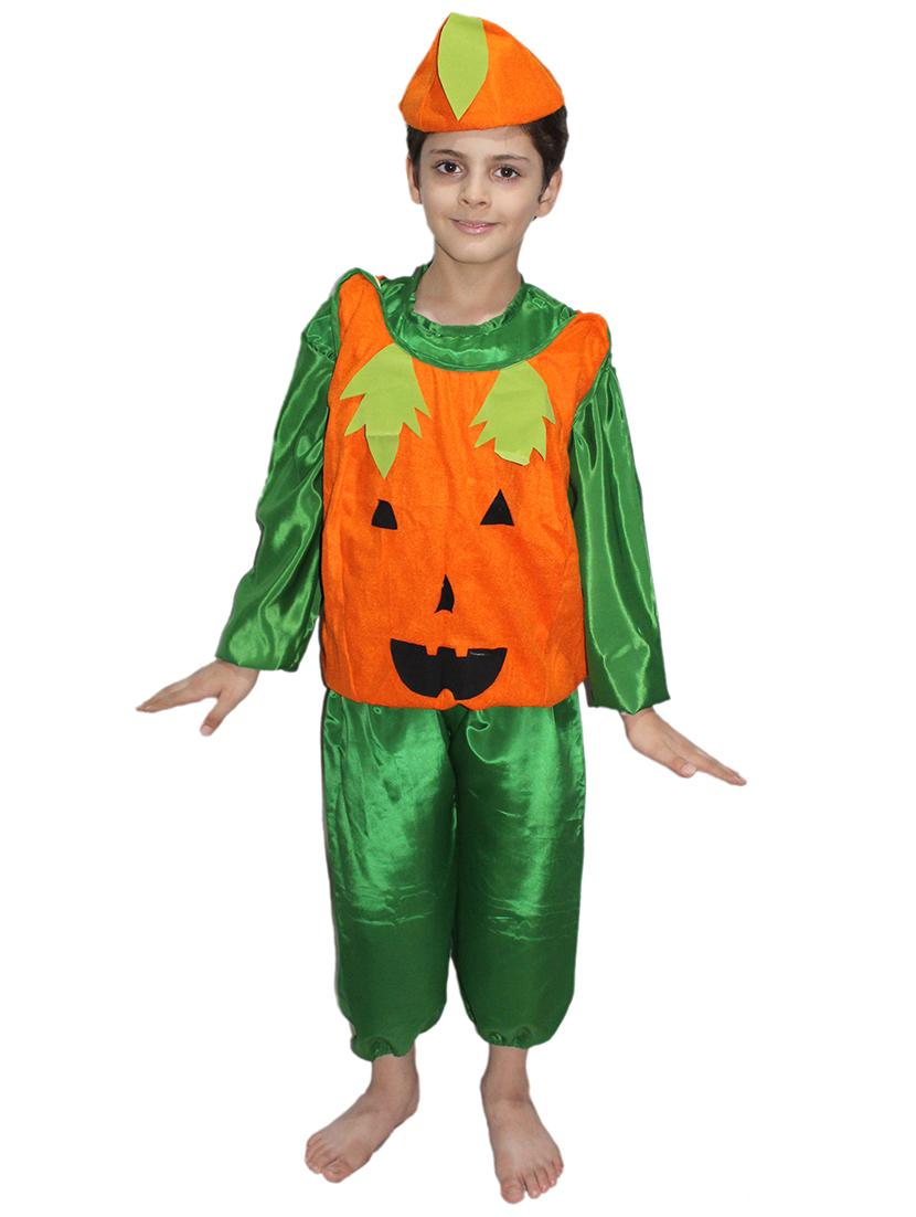 orange polyester pumpkin costume - 15756146 - Zoom Image - 1