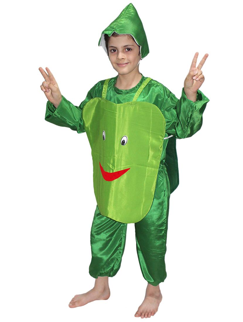 green polyester capsicum costume - 15756150 - Zoom Image - 2