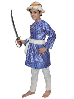 blue polyester tipu sultan costume - 15756238 - Standard Image - 2