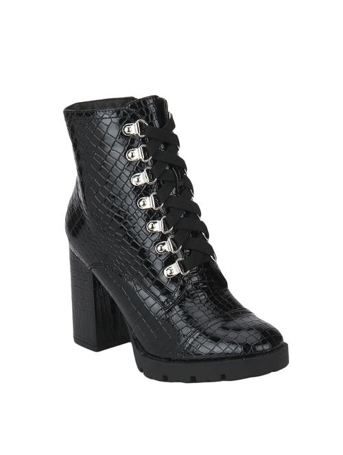 black zipper ankle boots - 15758382 - Standard Image - 1