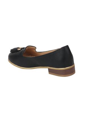 black slip on sandals - 15758392 - Standard Image - 3