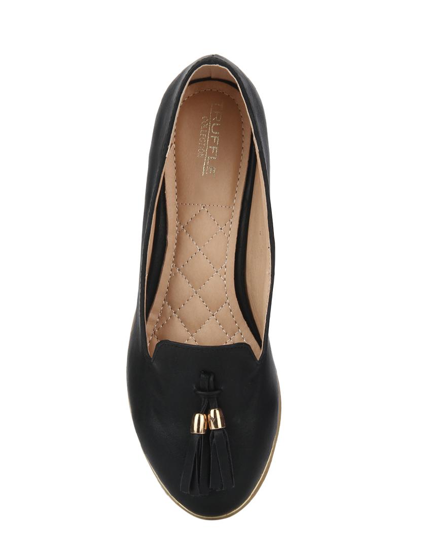 black slip on sandals - 15758392 - Zoom Image - 4