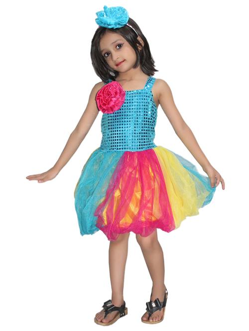 blue polyester costume - 15758742 - Standard Image - 1