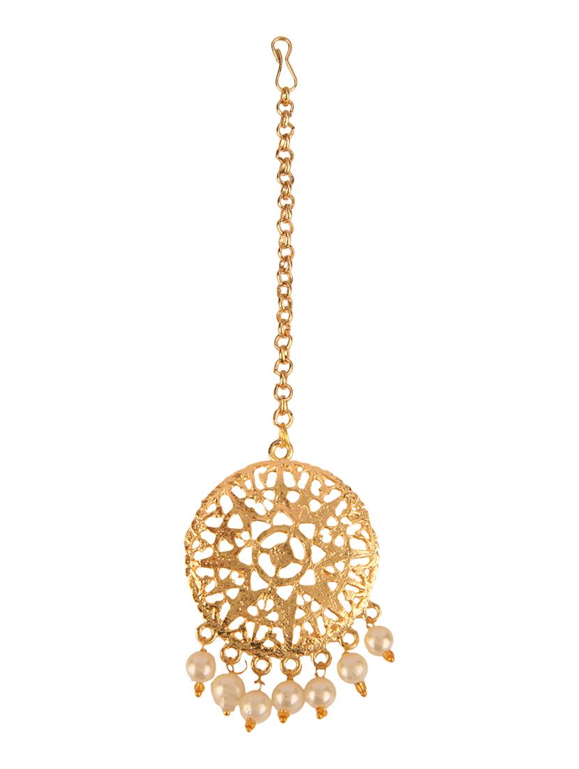 gold plated choker necklace - 15760347 - Zoom Image - 3
