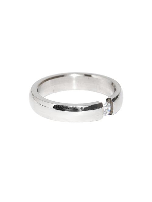 silver plated finger ring - 15761091 - Standard Image - 1