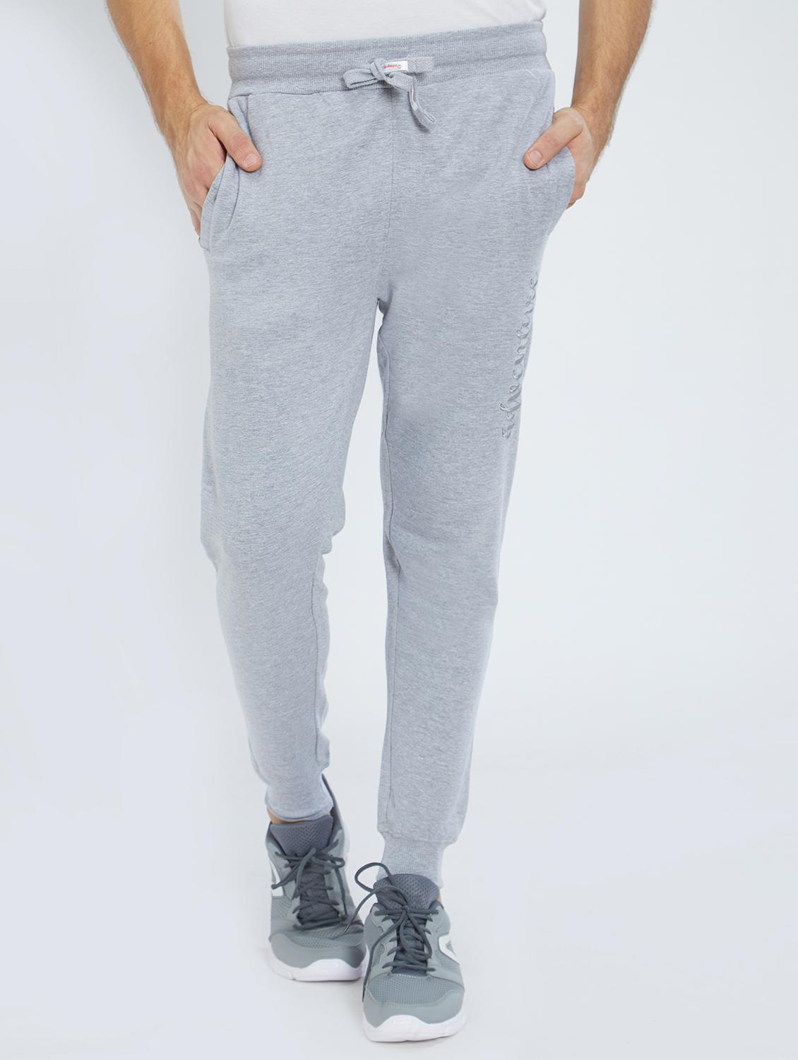 grey cotton jogger - 15763614 - Zoom Image - 1