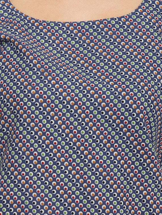 printed straight kurta - 15764043 - Zoom Image - 4