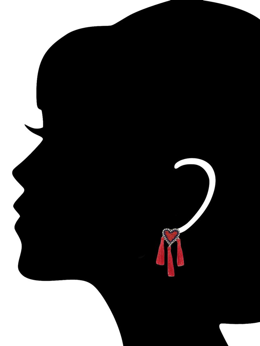 red brass other earring - 15764241 - Zoom Image - 2