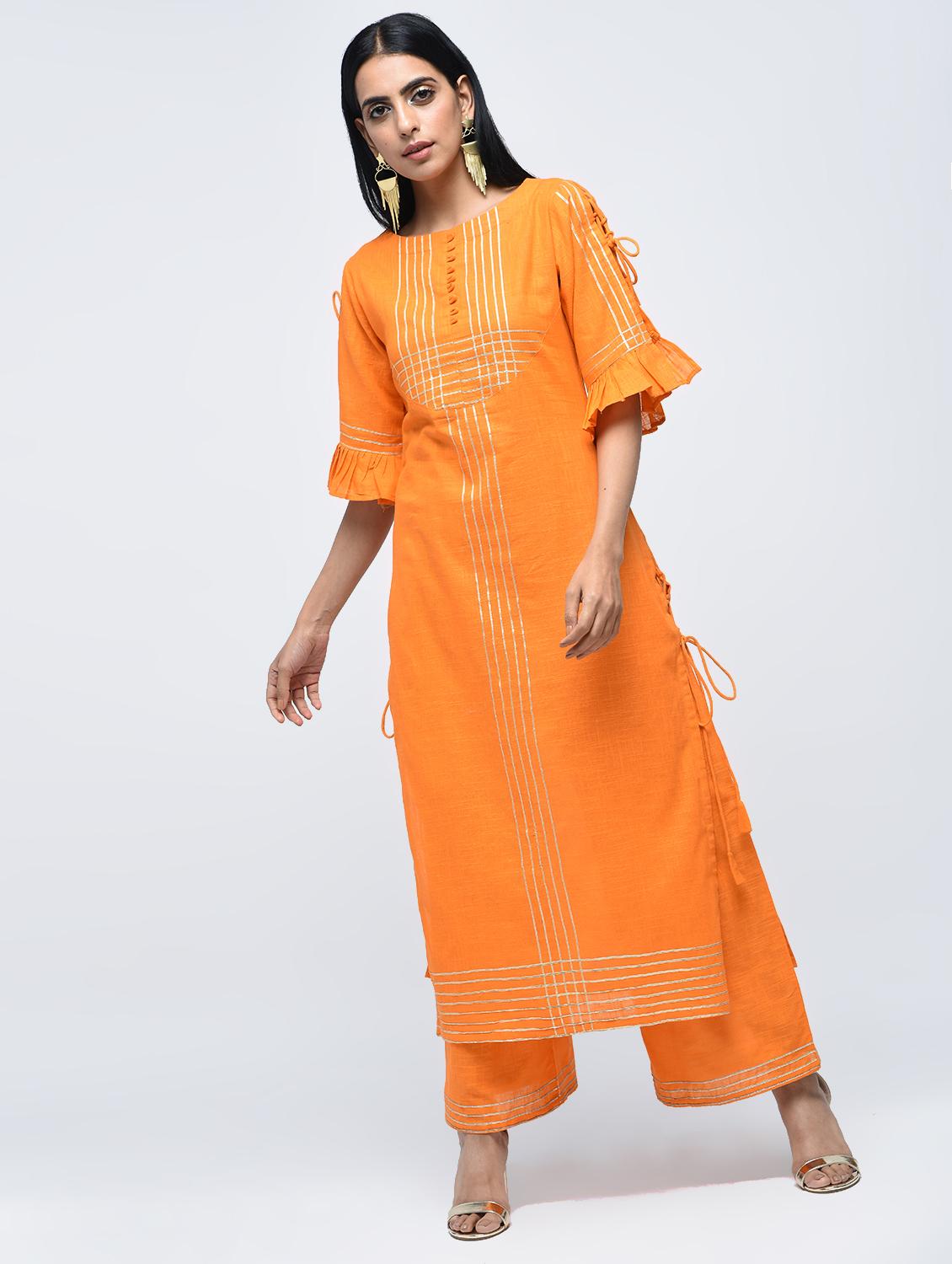 gotta work straight kurta - 15765006 - Zoom Image - 1