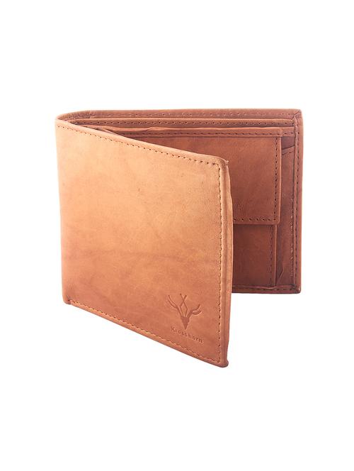 tan leather wallet - 15765752 - Standard Image - 1