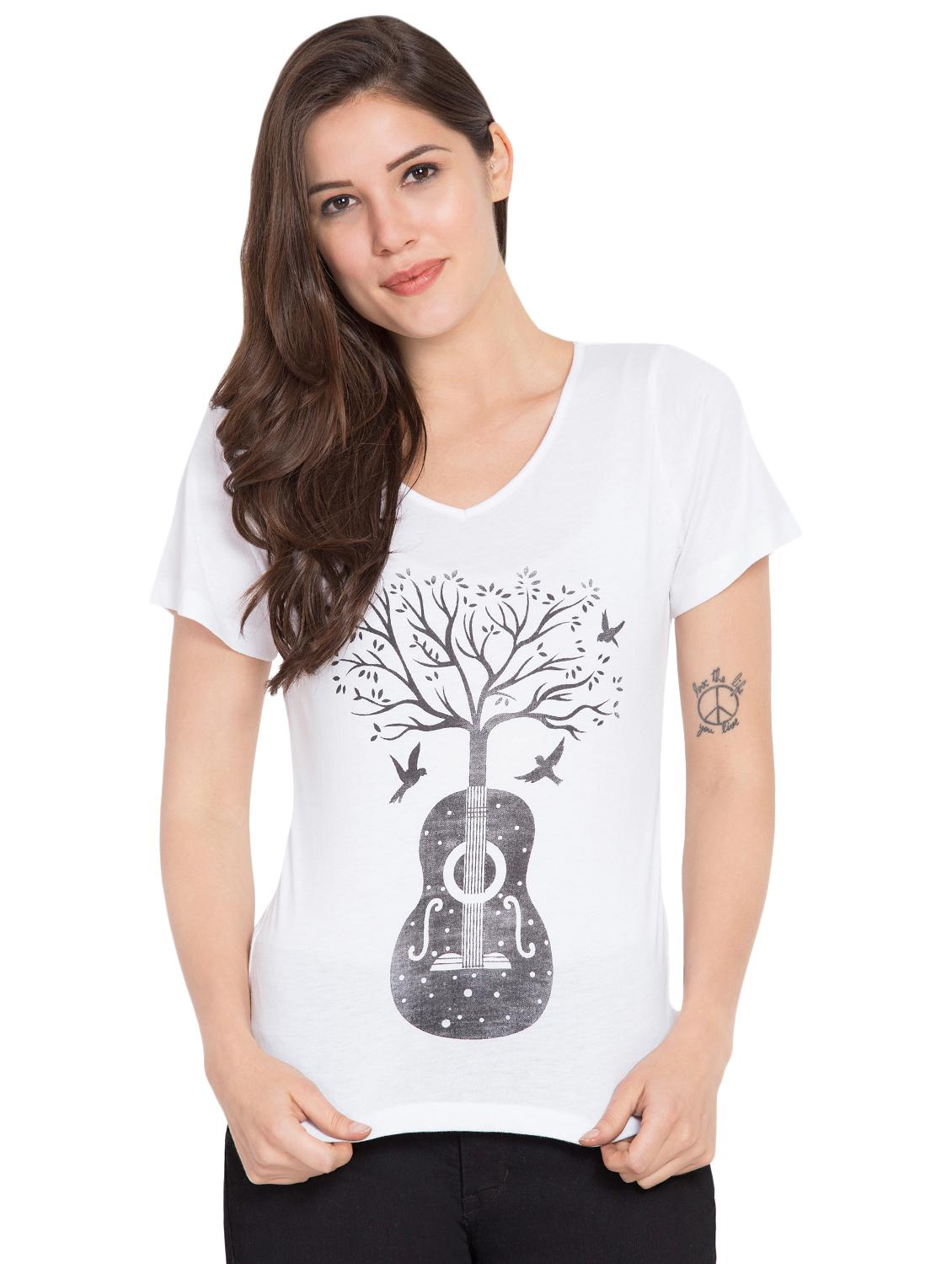 Graphic Print Short Sleeved Tee - 15766156 - Zoom Image - 1