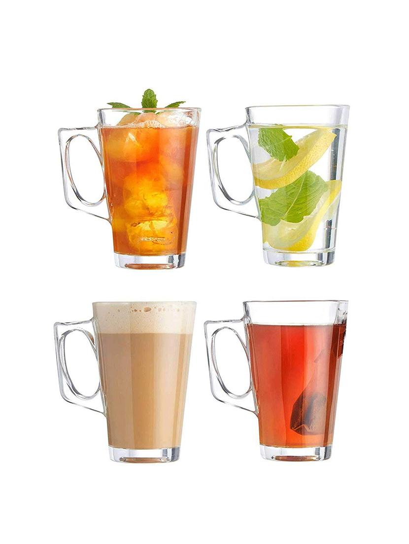 Coffee Glass Mug, 260 ml, Set of 4 - 15767127 - Zoom Image - 1
