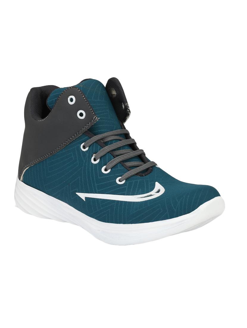 blue lace up sport shoes - 15769550 - Zoom Image - 1