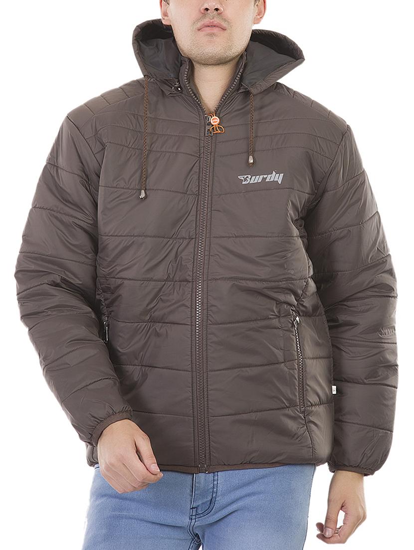 brown polyester quilted jacket - 15770052 - Zoom Image - 1