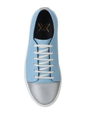 blue lace-up sneakers - 15770088 - Standard Image - 4