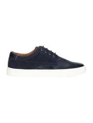 navy lace-up sneakers - 15770091 - Standard Image - 2