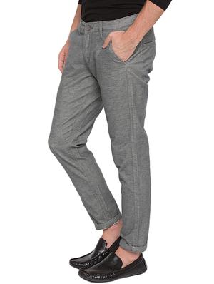 grey cotton chinos - 15772368 - Standard Image - 2
