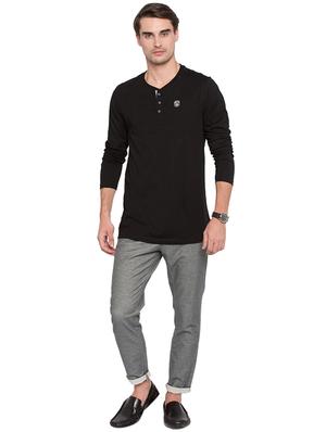 grey cotton chinos - 15772368 - Standard Image - 4