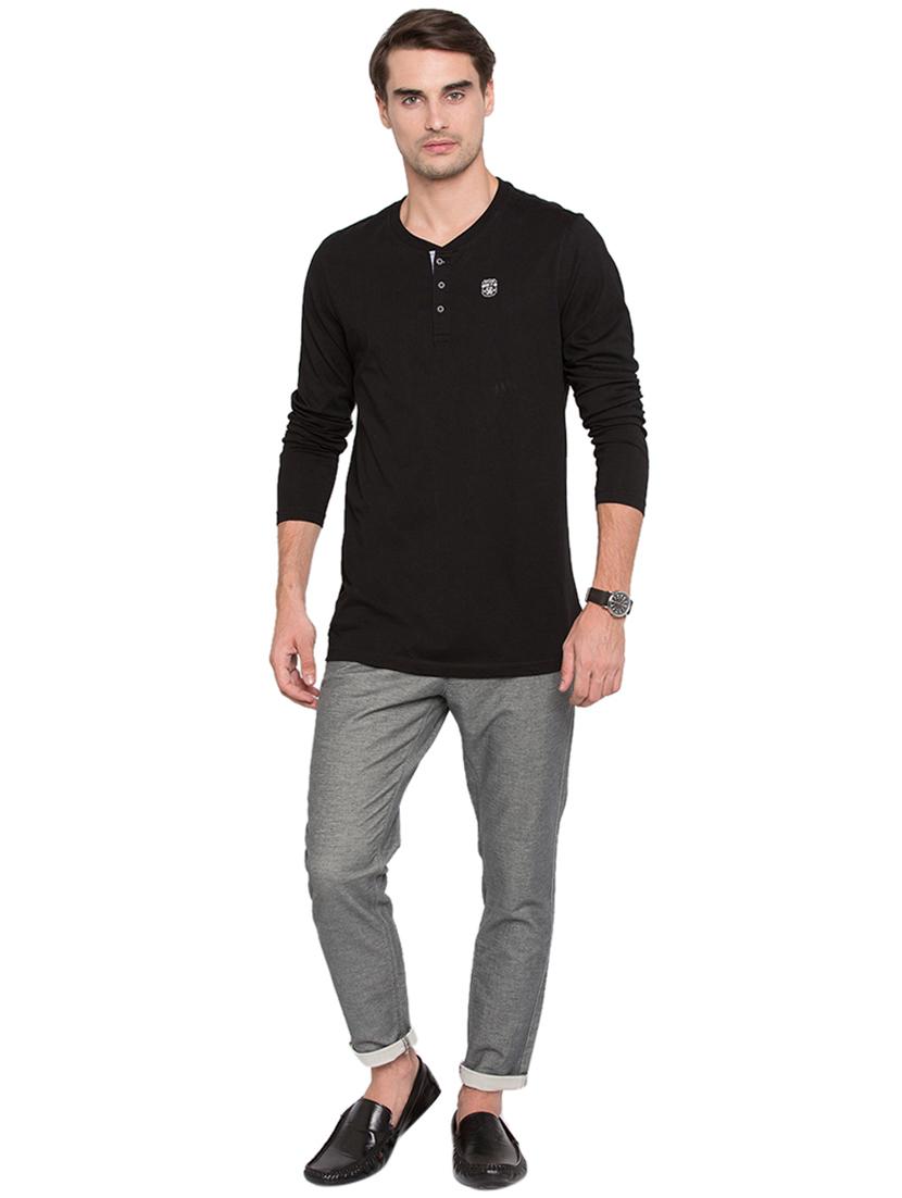 grey cotton chinos - 15772368 - Zoom Image - 4