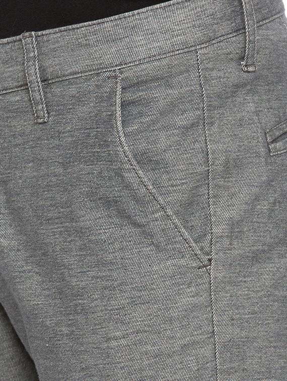 grey cotton chinos - 15772368 - Zoom Image - 5