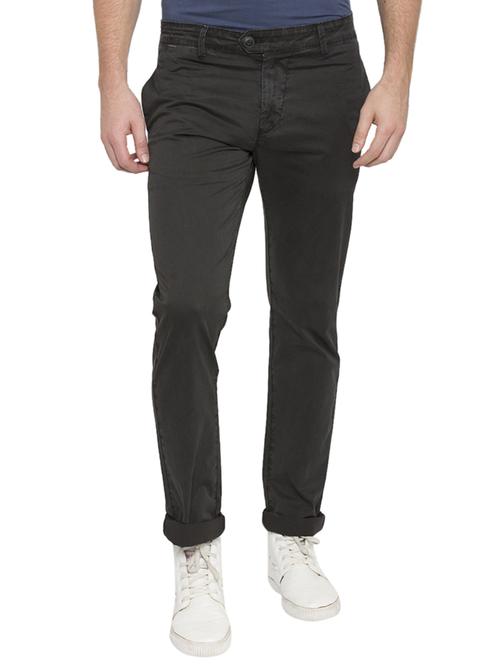 green cotton chinos - 15772370 - Standard Image - 1