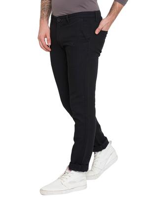 black cotton chinos - 15772371 - Standard Image - 2