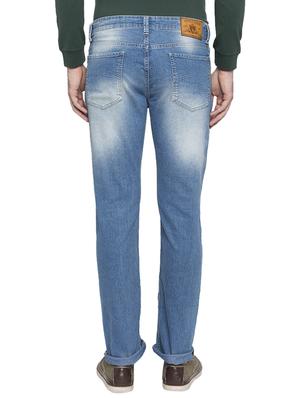 blue light washed jeans - 15772421 - Standard Image - 3