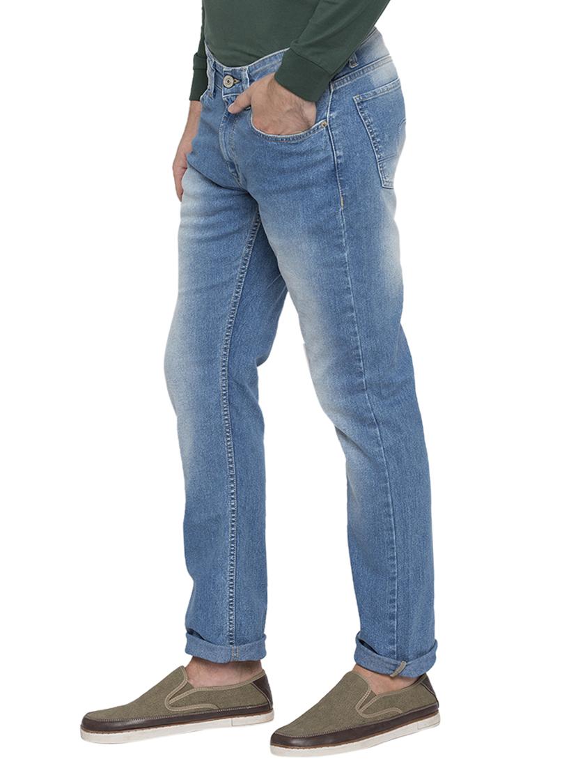 blue light washed jeans - 15772421 - Zoom Image - 2
