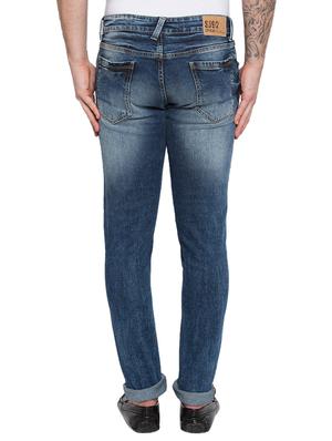 blue cotton ripped jeans - 15772426 - Standard Image - 3