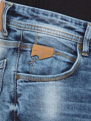 blue heavy washed denim jeans - 15772436 - Standard Image - 5