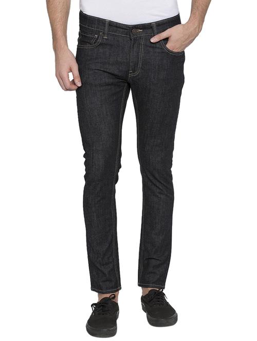 black plain denim jeans - 15772451 - Standard Image - 1