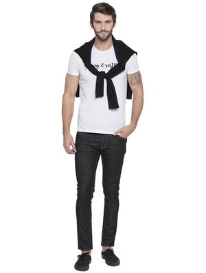 black plain denim jeans - 15772451 - Standard Image - 4