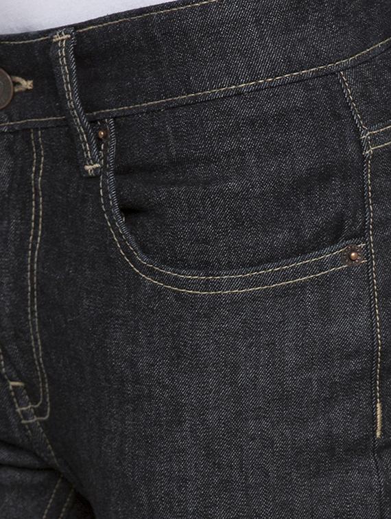 black plain denim jeans - 15772451 - Zoom Image - 5