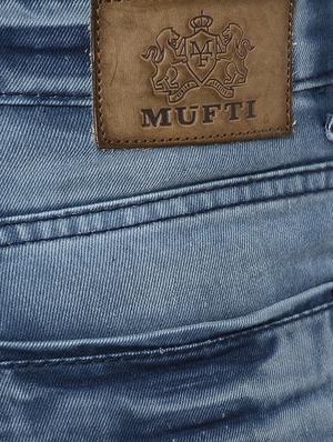 blue cotton washed jeans - 15772494 - Standard Image - 5