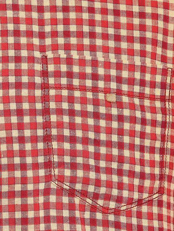 red checkered casual shirt - 15772587 - Zoom Image - 4