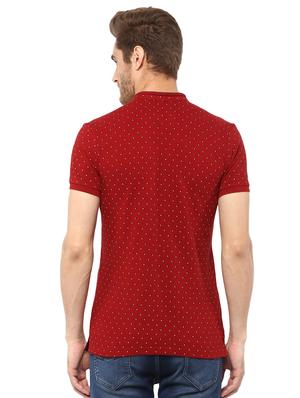 red all over print t-shirt - 15772700 - Standard Image - 3