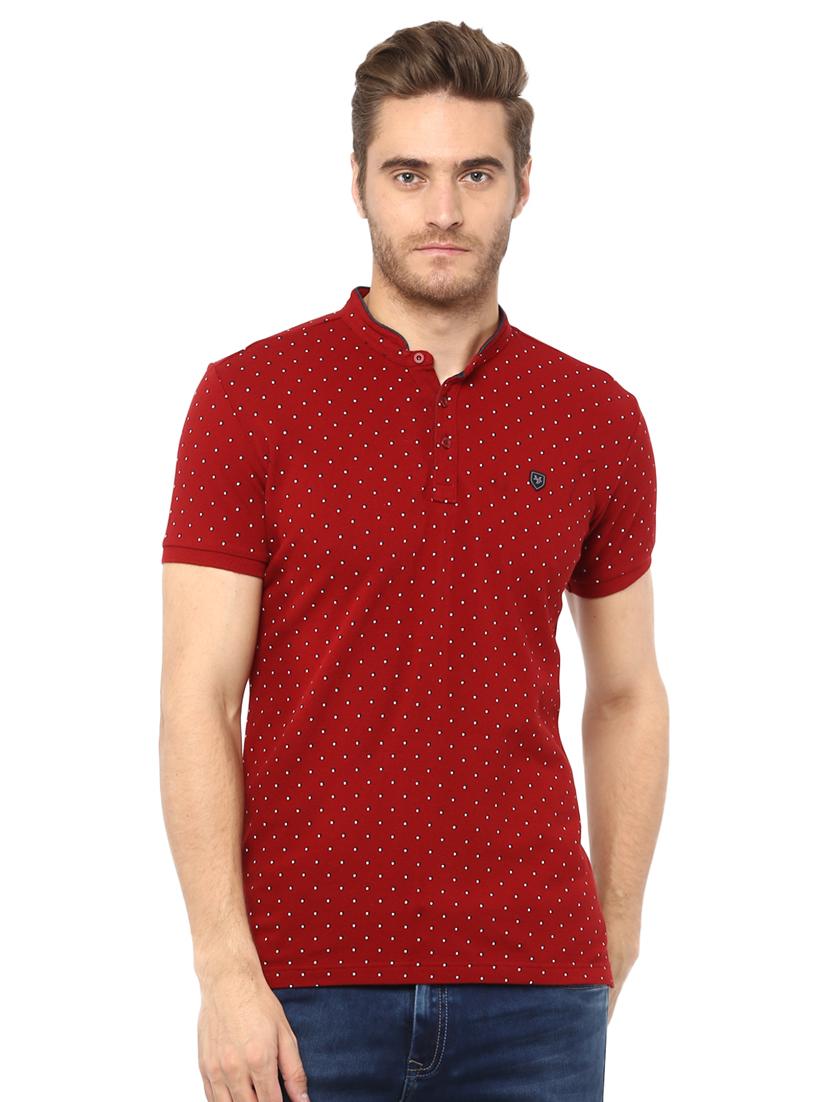 red all over print t-shirt - 15772700 - Zoom Image - 1