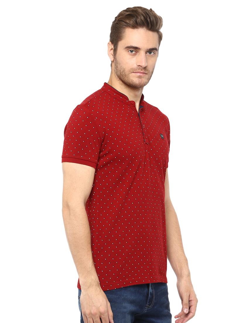 red all over print t-shirt - 15772700 - Zoom Image - 2