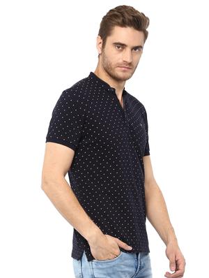 blue all over print t-shirt - 15772702 - Standard Image - 2