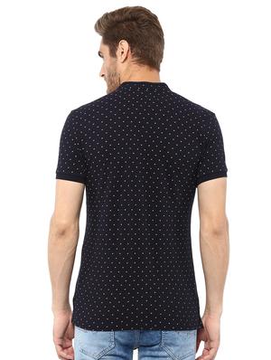 blue all over print t-shirt - 15772702 - Standard Image - 3