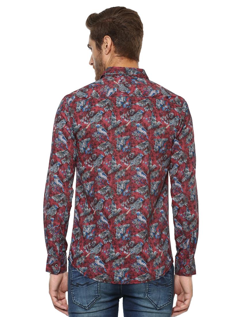 multicolor printed casual shirt - 15772739 - Zoom Image - 3
