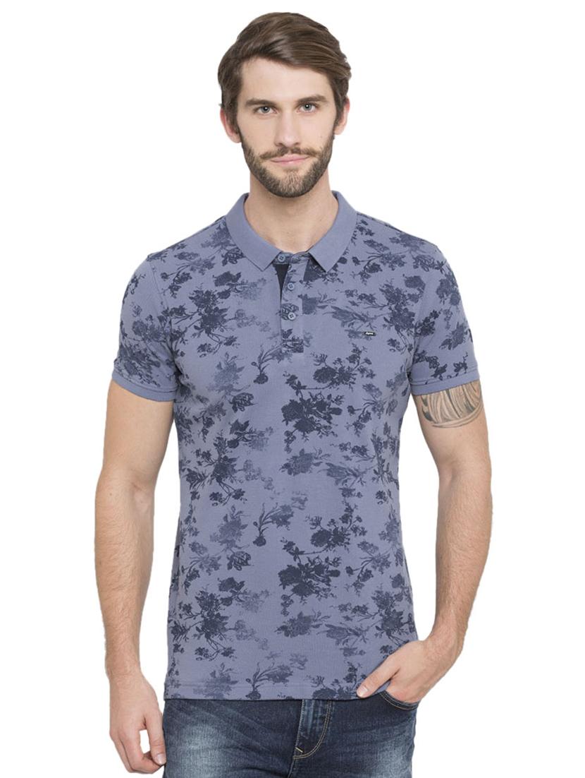 blue all over print t-shirt - 15772944 - Zoom Image - 1