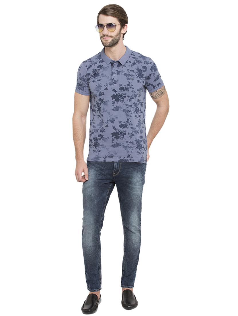 blue all over print t-shirt - 15772944 - Zoom Image - 4