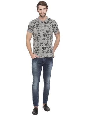 grey all over print t-shirt - 15772946 - Standard Image - 4