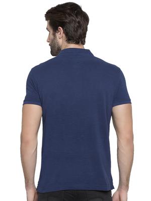 blue front print t-shirt - 15772948 - Standard Image - 3