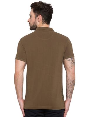 green typographic chest print t-shirt - 15772952 - Standard Image - 3